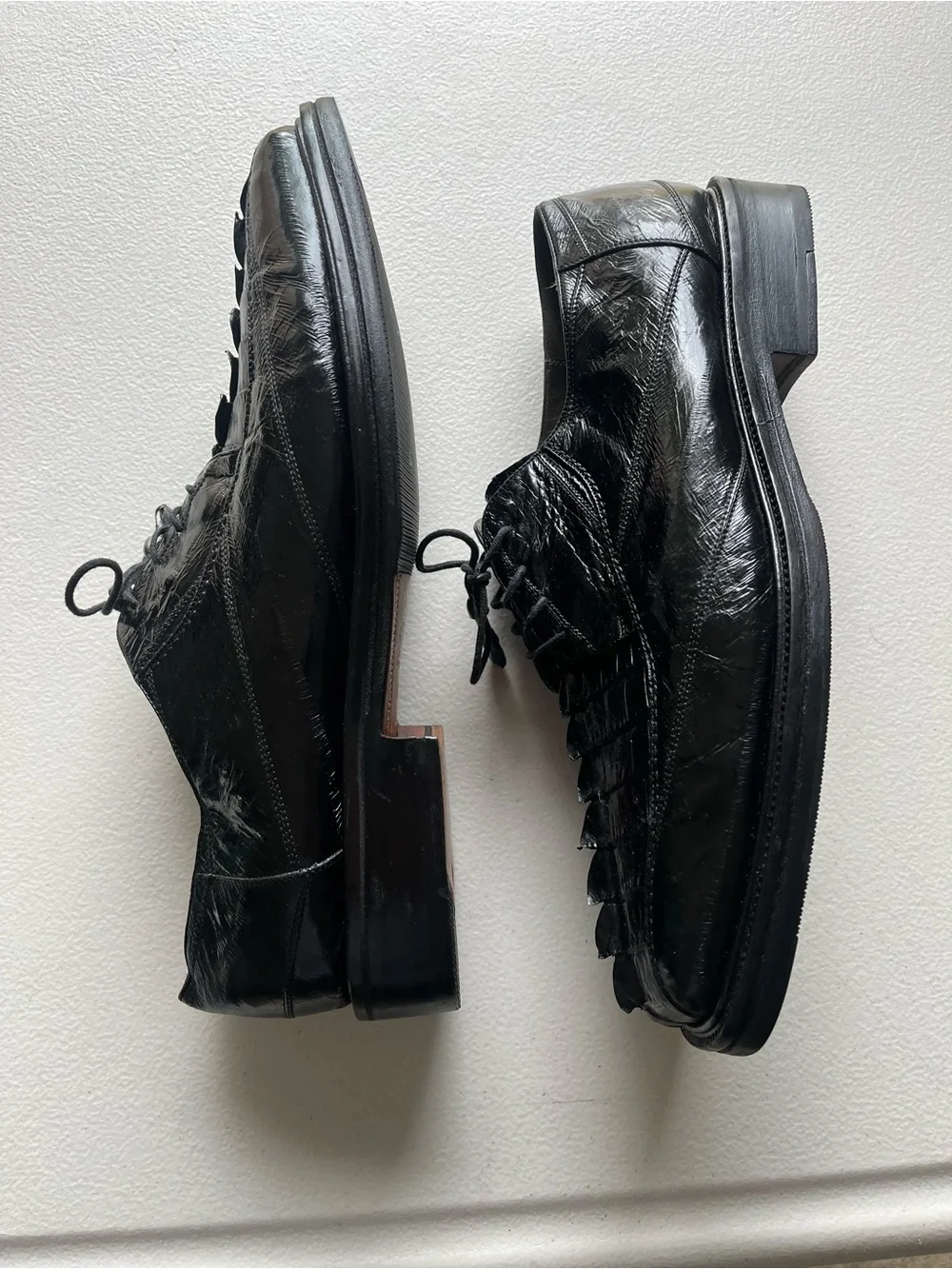 Romano croc embossed